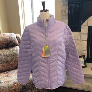 Tek Gear WarmTek Women's Purple Puffer Jacket XL